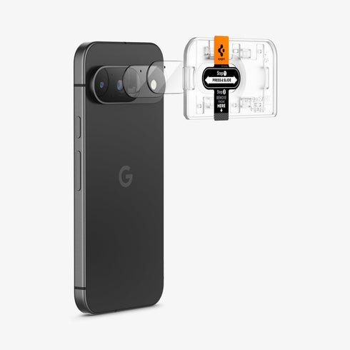 Spigen Pixel 9 Series Lens Protector – Optik EZ Fit (2 Pack)